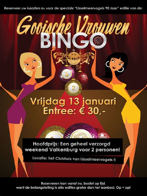 gooische vrouwen bingo groningen